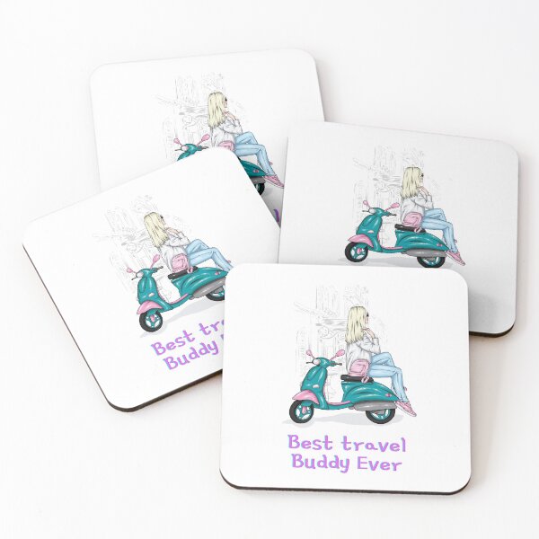 Item preview,  Best Travel Buddy Ever designed and sold by Charming Doodles.