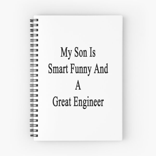 Item preview, My Son Is Smart Funny And A Great Engineer  designed and sold by supernova23.