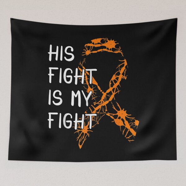 Item preview, His Fight Is My Fight Multiple Sclerosis Awareness Premium  designed and sold by GerdaShop.