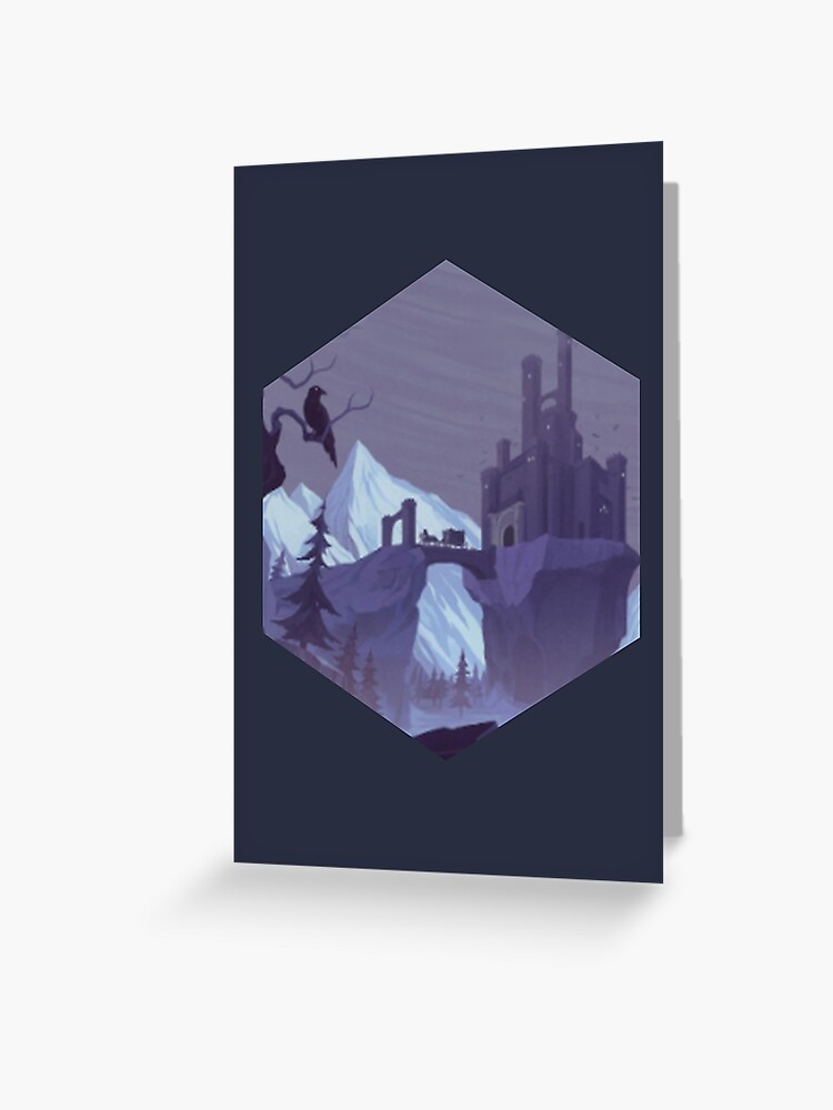 Castle Ravenloft - Curse of Strahd - Dungeons and Dragons Greeting Card  for Sale by tulipgaming