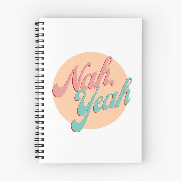 Artikelvorschau, Nah Yeah Kiwi New Zealand Phrase Circle Sticker - Groovy Kiwiana Aesthetic entworfen und verkauft von MorganMcG.