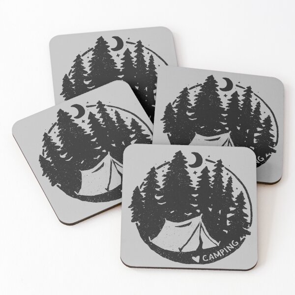 Item preview, Love Camping designed and sold by MaeveAndDuck.