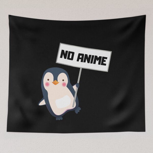 Item preview, No anime penguin designed and sold by narilex.