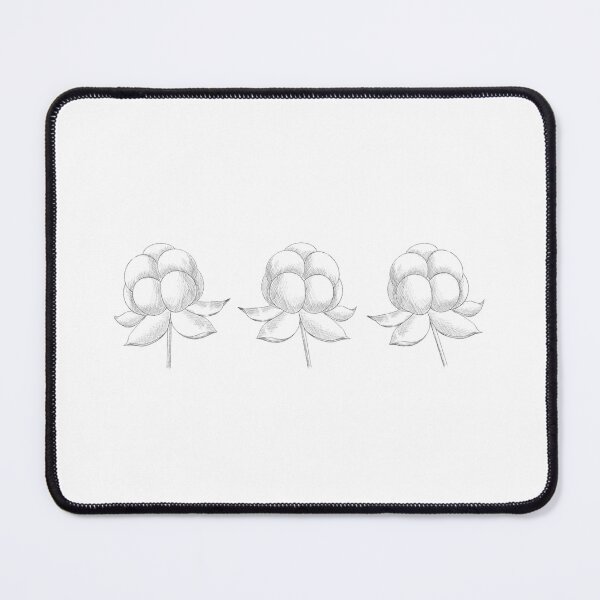 Item preview, Three Salmonberries designed and sold by sarahschroeder.