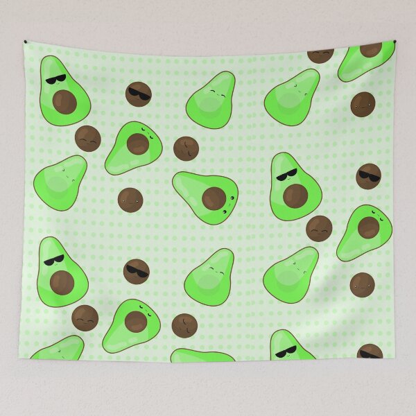 Item preview, cute avocados designed and sold by ArtsyDonut.