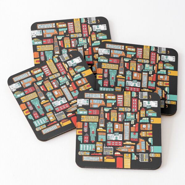 Item preview, Crazy Colorful City designed and sold by LuMarks.