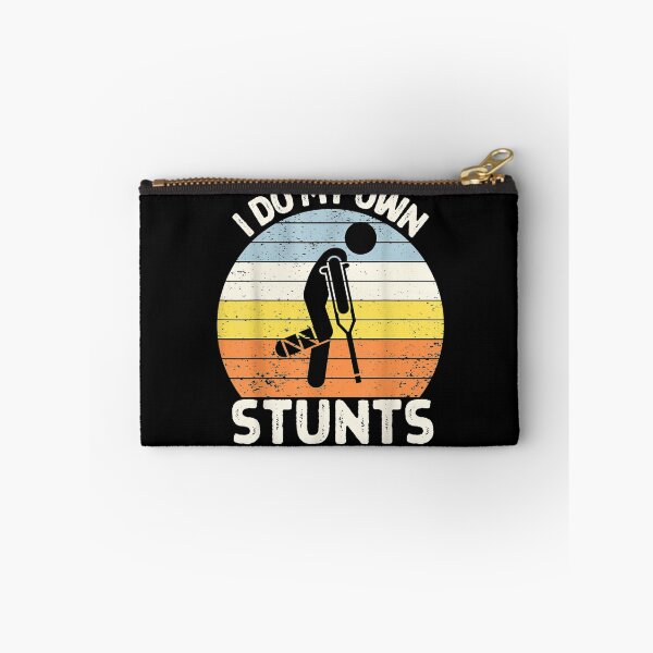 Item preview, I Do My Own Stunts Get Well Soon Gift Funny Leg Crutches  designed and sold by janetconnie8l.