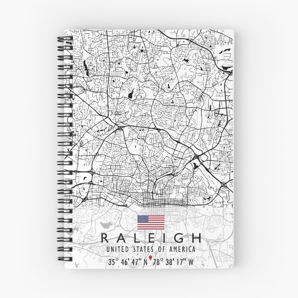 Item preview, RALEIGH MAP USA designed and sold by hatimelhag.