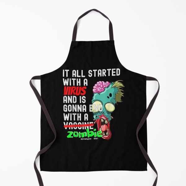 Item preview, It All Started With A Virus Then Zombie Apocalypse  designed and sold by janetconnie8l.