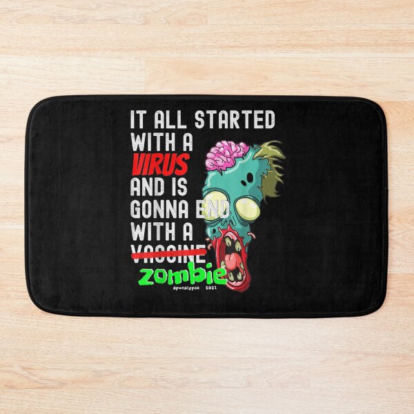 Item preview, It All Started With A Virus Then Zombie Apocalypse  designed and sold by janetconnie8l.