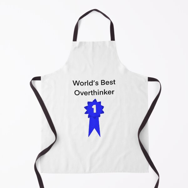 Item preview, World's Best Overthinker Ribbon designed and sold by BomaJoe.