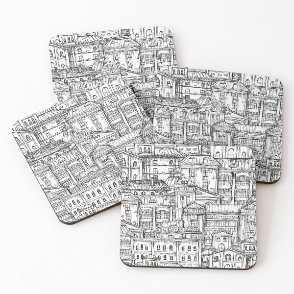 Item preview, Beautiful Houses Sketch designed and sold by LuMarks.