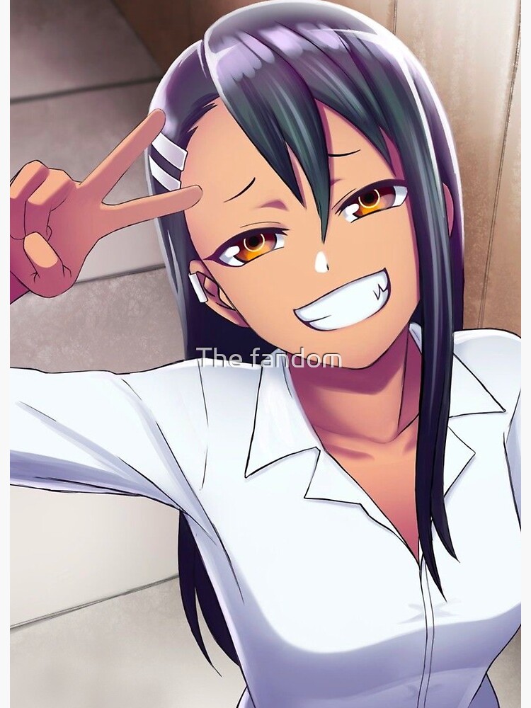 Nagatoro from the anime please don't bully me Nagatoro san Art Board Print  for Sale by The fandom