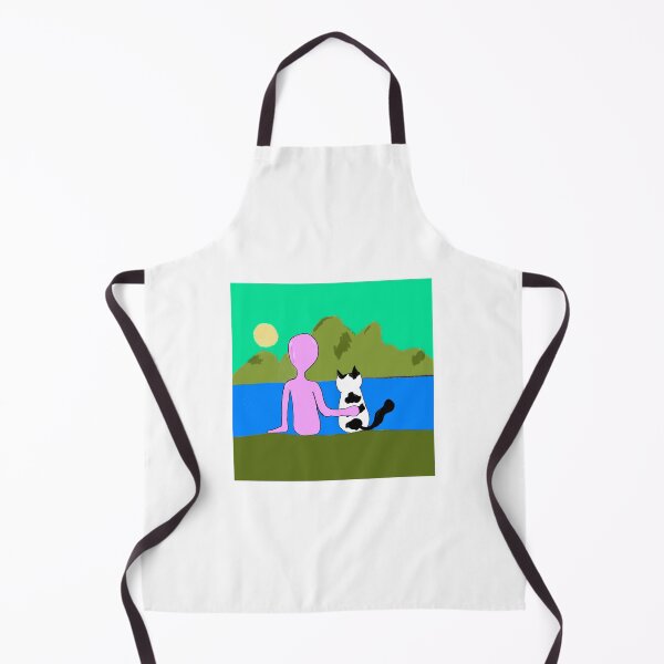 Item preview, Kid and Cat at the Beach designed and sold by BomaJoe.