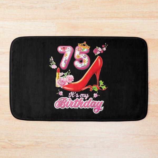 Item preview, It's My Birthday 75 Year Old Sexy And Fabulous 75th Pink  designed and sold by janetconnie8l.