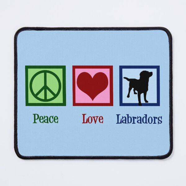 Item preview, Peace Love Labradors Cute Labrador Retriever designed and sold by Epic Love Designs.