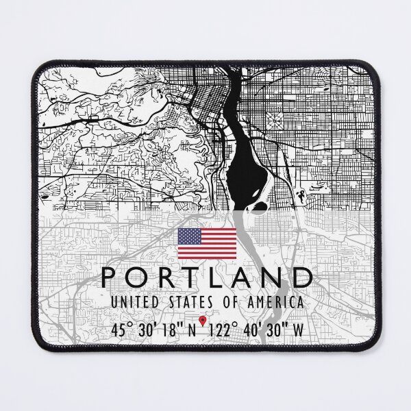 Item preview, PORTLAND MAP USA designed and sold by hatimelhag.