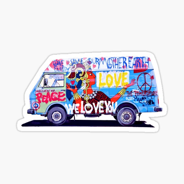 Love Mobil Sticker