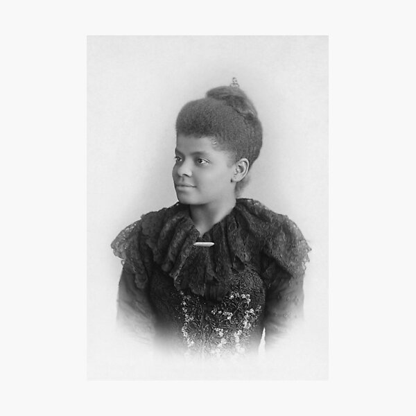 Vista previa del artículo con la obra «Retrato de Ida B. Wells - Alrededor de 1893», diseñado y vendido por warishellstore.