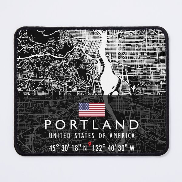Item preview, PORTLAND MAP USA designed and sold by hatimelhag.