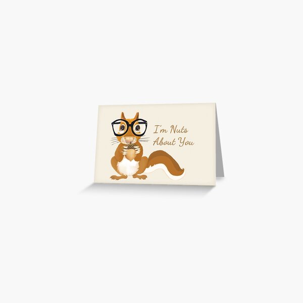 Squirrel Greeting Card