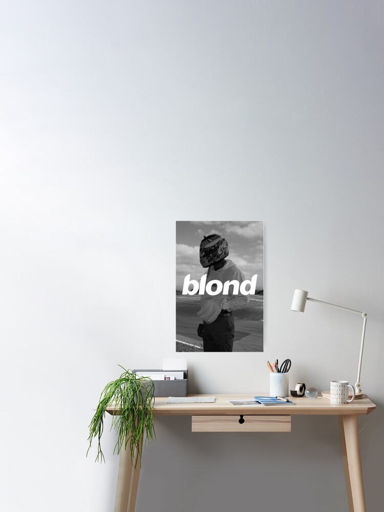 Frank Ocean Helmet Blond Poster Poster