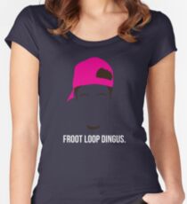 Froot Loop Dingus Women's Fitted Scoop T-Shirt