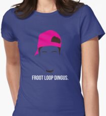 Froot Loop Dingus Women's Fitted T-Shirt