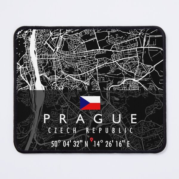 Item preview, PRAGUE MAP CZECH REPUBLIC designed and sold by hatimelhag.