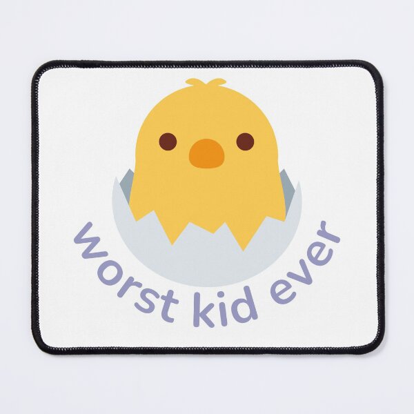 Item preview, WORST KID EVER Funny Shirt Baby Dark Humor Birthday Gift designed and sold by JustAwful.