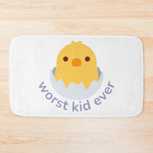 Item preview, WORST KID EVER Funny Shirt Baby Dark Humor Birthday Gift designed and sold by JustAwful.