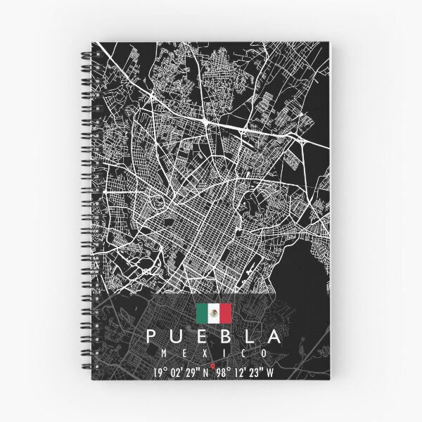 Item preview, PUEBLA MAP MEXICO designed and sold by hatimelhag.
