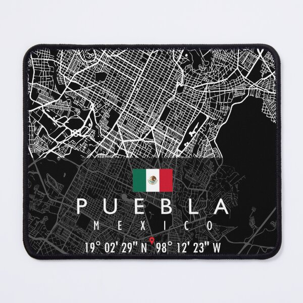 Item preview, PUEBLA MAP MEXICO designed and sold by hatimelhag.