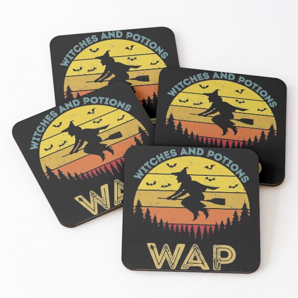 Item preview, Witches And Potions | Retro Sunset Vintage Halloween designed and sold by GravitiTees.