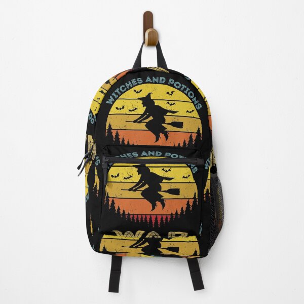 Item preview, Witches And Potions | Retro Sunset Vintage Halloween designed and sold by GravitiTees.