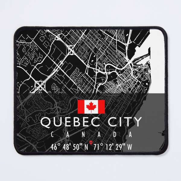Item preview, QUEBEC CITY MAP CANADA designed and sold by hatimelhag.
