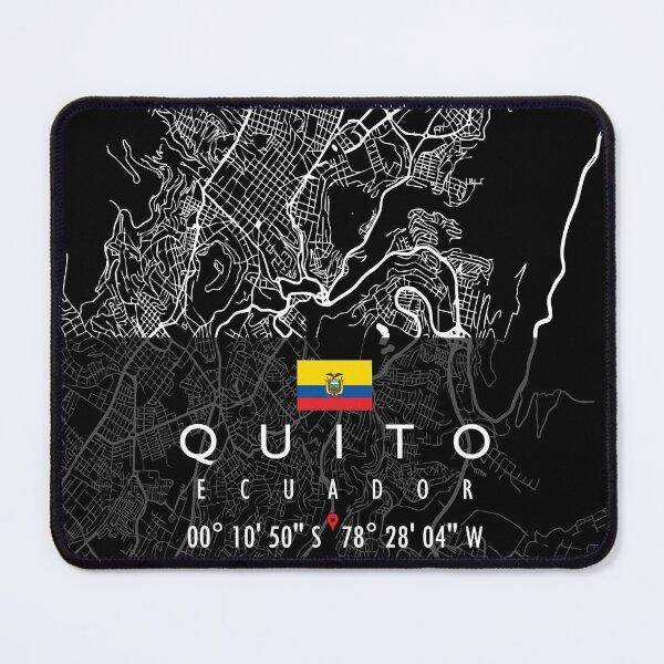 Item preview, QUITO MAP ECUADOR designed and sold by hatimelhag.