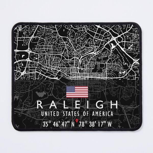 Item preview, RALEIGH MAP USA designed and sold by hatimelhag.