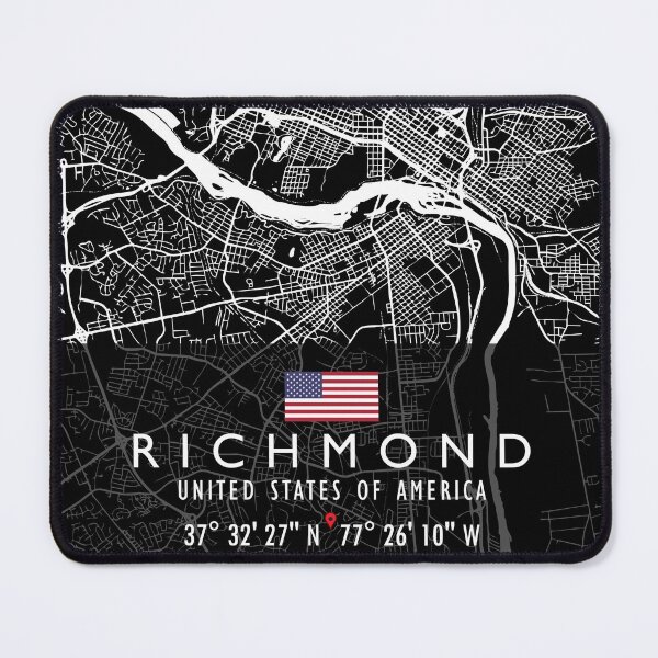 Item preview, RICHMOND MAP USA designed and sold by hatimelhag.