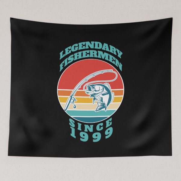 Item preview, Legendary Fishermen Since 1999 Year of Birth or 1st Year Fishing designed and sold by KeysTreasures.