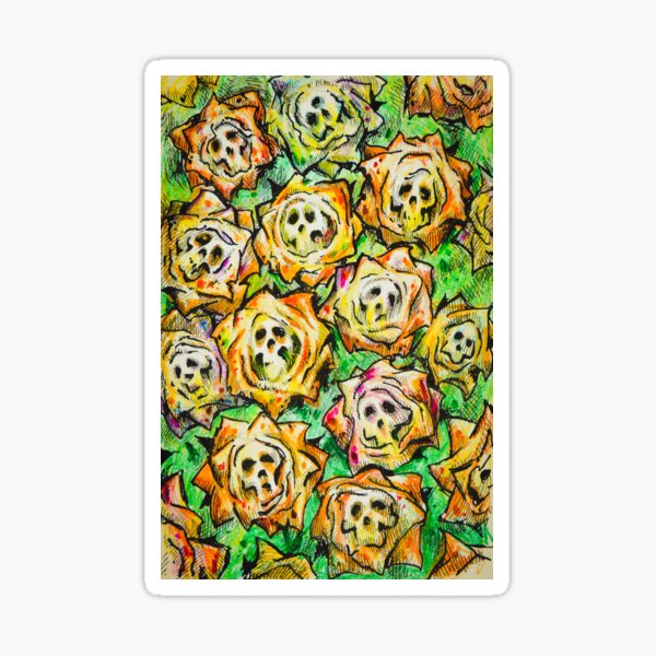 Item preview, SkullBlooms designed and sold by LeDormeurDuVol.