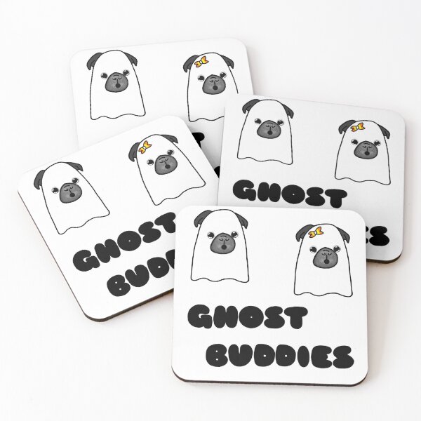 Item preview, Pug Ghost Buddies designed and sold by LeasPugGrumble.