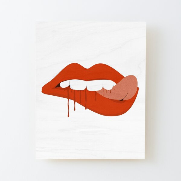 Bloody Lips Art for Sale - Fine Art America