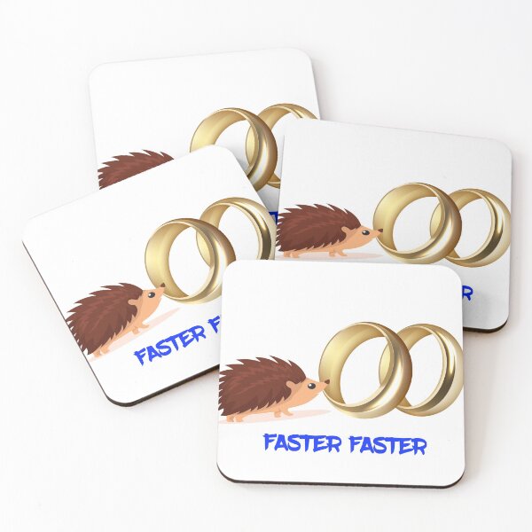 Item preview, FASTER FASTER SONIC INSPAIRED T-SHIRTS AND STIKERS  designed and sold by yourdailywear.