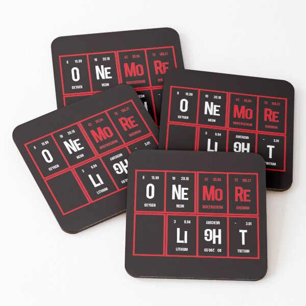 Item preview, One More Light - Periodic Table of Elements designed and sold by Distrowlinc.