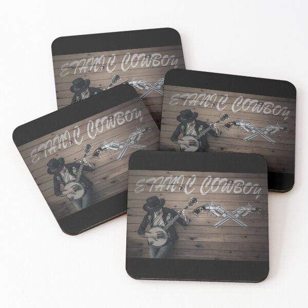Item preview, Ethnic Cowboy Playing Banjo, Country Music designed and sold by Your Favorite Shop.