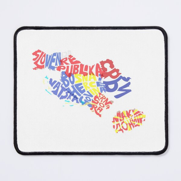 Item preview, Former Yugoslav Countries - Typography designed and sold by Alex Dotulong.