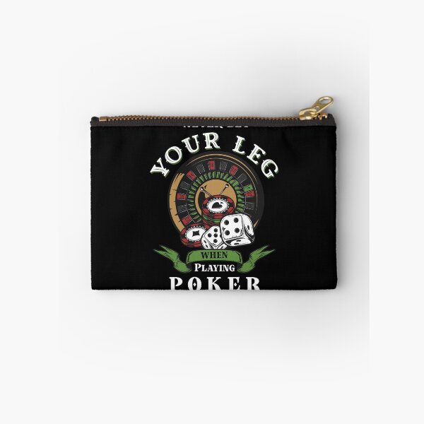 Item preview, Never Bet Your Leg When Playing Poker - funny sarcastic amputee awareness gift  designed and sold by gook78.