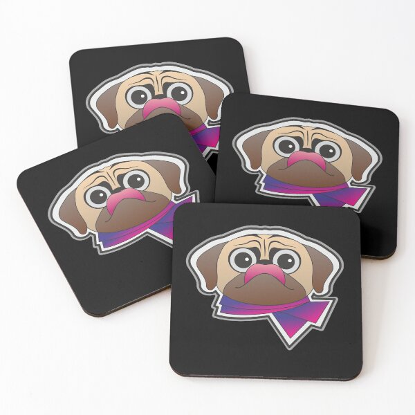 Item preview, Pug con lazo rosa designed and sold by Kabira77.