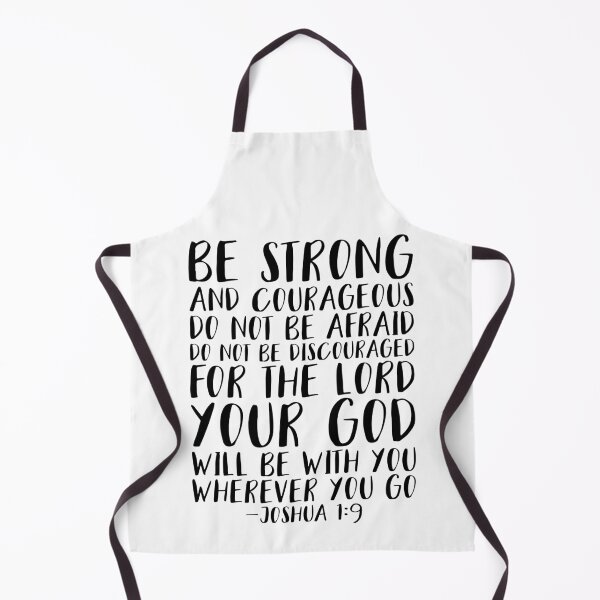 Item preview, Be Strong And Courageous, Joshua 1:9, Bible Verse, Scripture designed and sold by aenaonartwork.